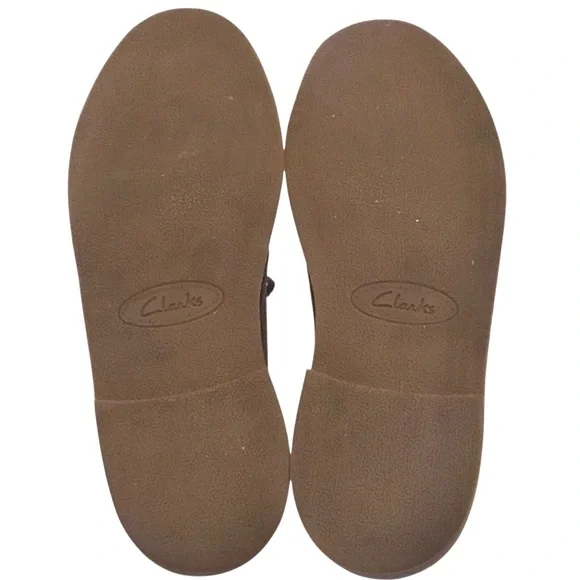 Clarks Bushacre 2 Dark Brown Leather Chukka Boots Size 10.5 Lace-up Ankle Boot - Picture 11 of 14